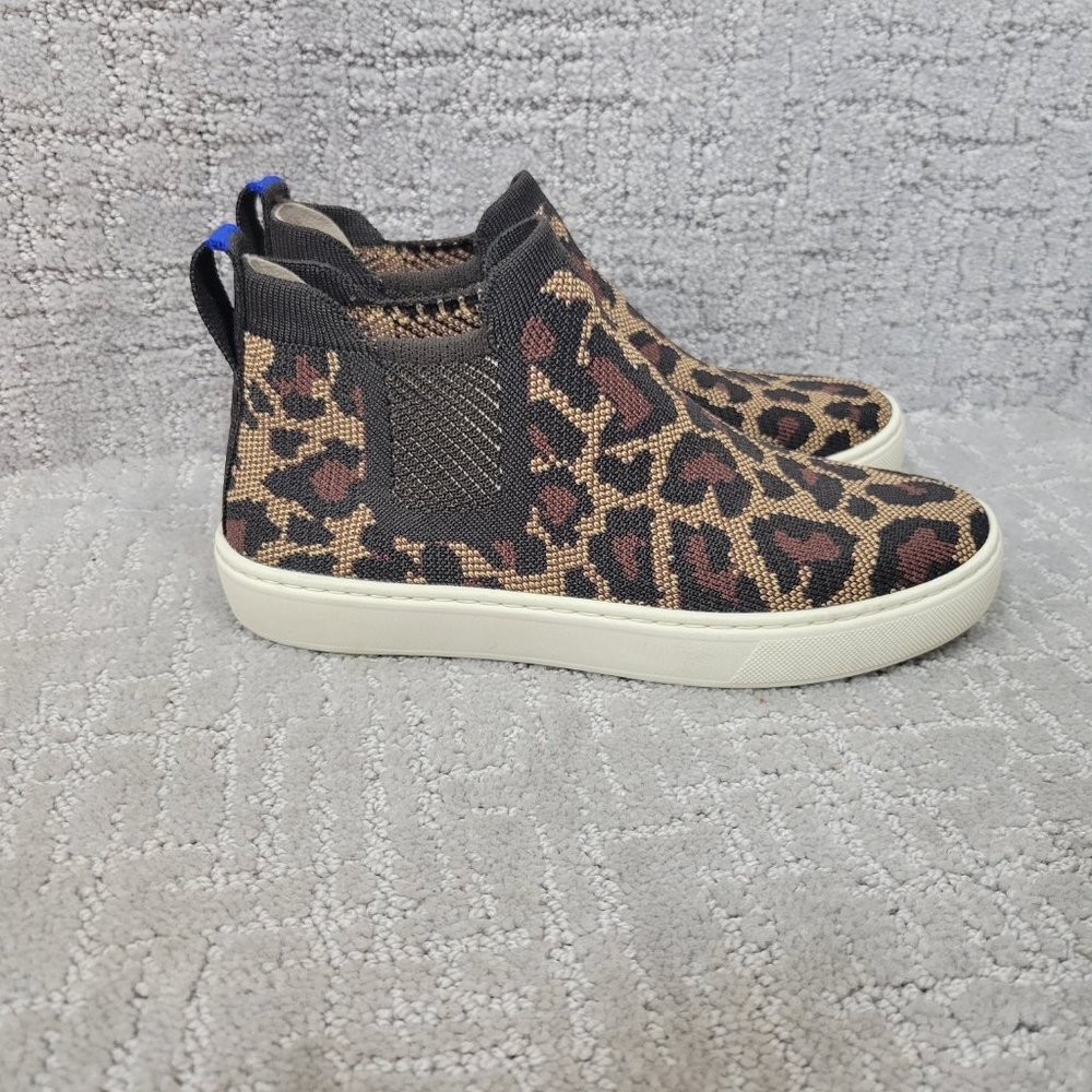 Rothy's The Chelsea Wildcat Textile Pull On Ankle Boots Women's Size US 6, 9